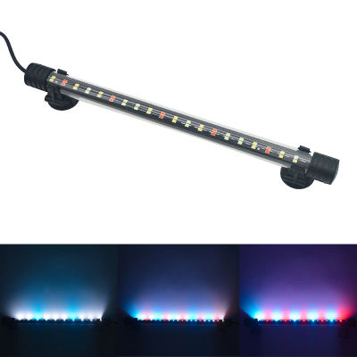 Luz LED para acuario, luz impermeable para pecera, lámpara subacuática para peces, decoración de acuarios, iluminación para cultivo de plantas, 18-58CM, 220-240V