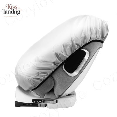 Protector Solar para Asiento de Coche de Bebé | Toldo con protección UV UPF 50+ para asientos de coche para bebés, plateado