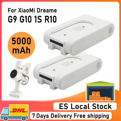 Batería de repuesto de 5000mAh DGDXT-7S1P-001 compatible con las aspiradoras inalámbricas Xiaomi Mijia G9, G10, G9 Plus y G10 Plus