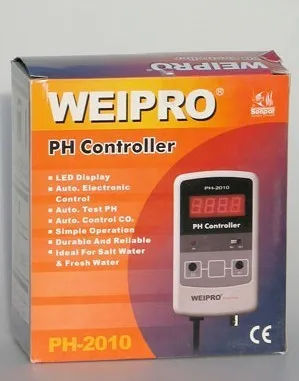 Medidor de ph Weipro PH 2010A y controlador de valor Monitor en línea de PH de sal fresca, buena calidad confiable