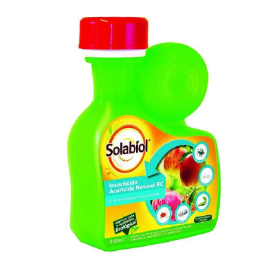 S​OLABIOL Natria Tratamiento contra Insectos y Ácaros, Actúa por Contacto, Elimina Huevos, Larvas y Adultos, para Plantas Ornamentales, Apto para Agricultura Ecológica, Productos de Control de Plagas