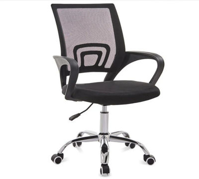 Silla de Oficina con Soporte Lumbar Giratoria Escritorio Sillon Ruedas Despacho casa sillas