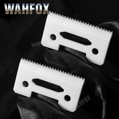 WAHFOX-Juego de cuchillas móviles de cerámica con caja para cortadora inalámbrica cuchilla