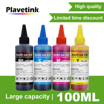 Plavetink-Kit de recarga de tinta para impresora Canon Epson HP Brother botella de 100ml tinta