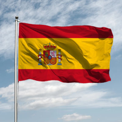 Bandera Nacional de España 90x150cm poliéster No se decolora ESP ES España bandera española