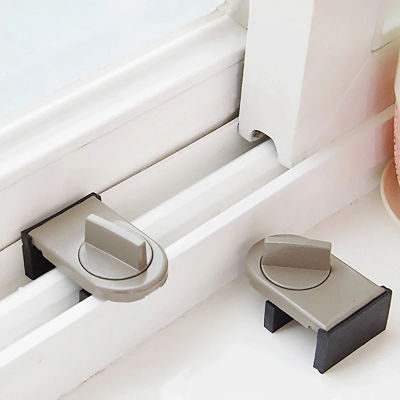 Sliding Sash Stopper Cabinet Locks Straps Doors Security Anti-theft lock Window Sliding Door Baby