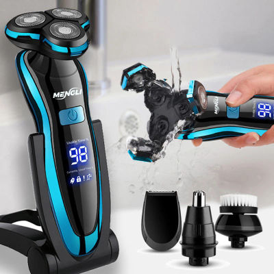 Afeitadora eléctrica recargable para hombres y mujeres máquina de afeitar de corte de pelo
