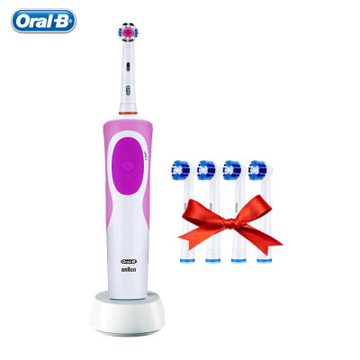 Oral-B-cepillo de dientes eléctrico Vitality 2D recargable blanqueamiento dental inteligente con