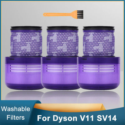 Filtro lavable para Dyson V11 SV14 Cyclone Animal Absolute Total Clean piezas de repuesto para