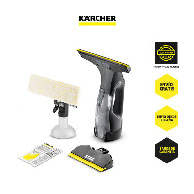 Karcher Window Vac 5 Plus N Black Edition - Limpiadora de Cristales sin Cable para el Hogar con