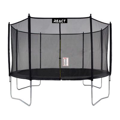 React Trampoline 427cm med Sikkerhetsnett