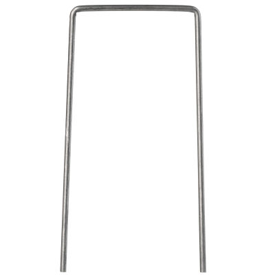 Fastgørelsespinde til fiberdug - Jordspyd - Længde 15 cm - 100 stk - Til Nonwoven/Ukrudtsdug - CE-mærkede