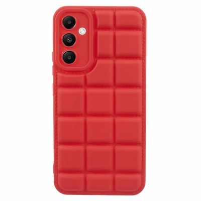 SKALO Samsung A05s 4G Puffer Bumper TPU-Skal - Röd