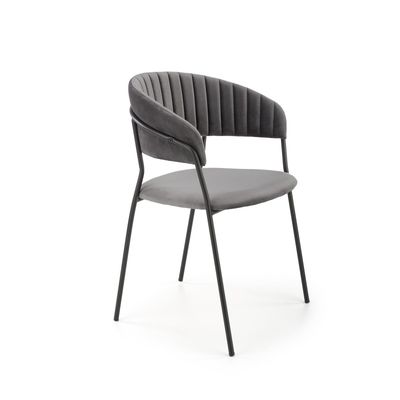 K426 Spisebordsstol - Grå