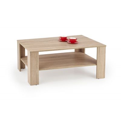 KWADRO sofabord 110 x 65 cm - Sonoma eg.