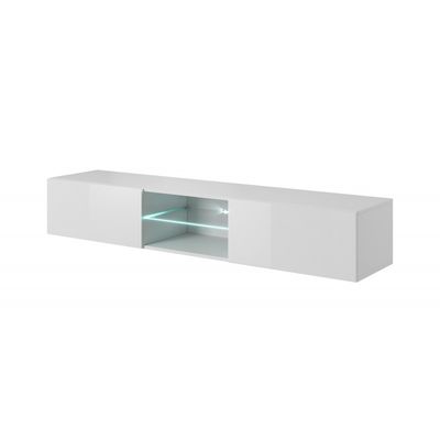 LIVO RTV-180W hængende TV bord, - Hvid