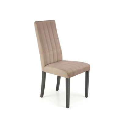 DIEGO 2 Spisebordsstol, Sort / Monolith 09 (Beige)