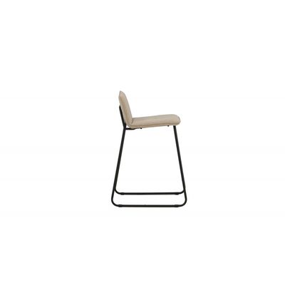 Bisbee Barstol - Beige og Sort