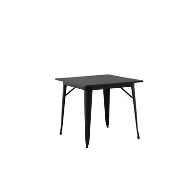 Tempe Spisebord 80 x 80 - Sort