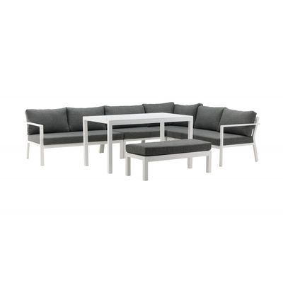 Ramos Have Hjørnesofa Sæt - Sort