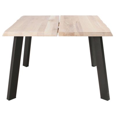 Westwood plankesofabord 72x72 - Hvidolieret egetræ
