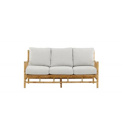 Cane 3 personers Have Sofa - Lysegrå,Natur