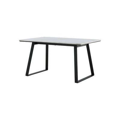 Estelle Marmor Spisebord 140cm - Hvid
