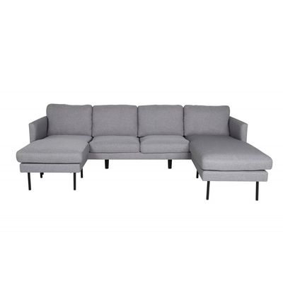 Zoom Chaiselong Sofa - Grå Stof
