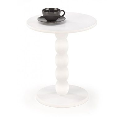 CIRILLA Hjørnebord Ø47cm - Hvid
