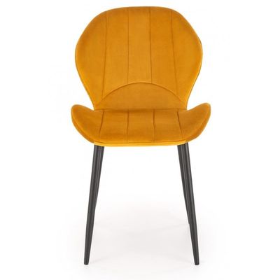 K538 Spisebordsstol - Sennepsgul