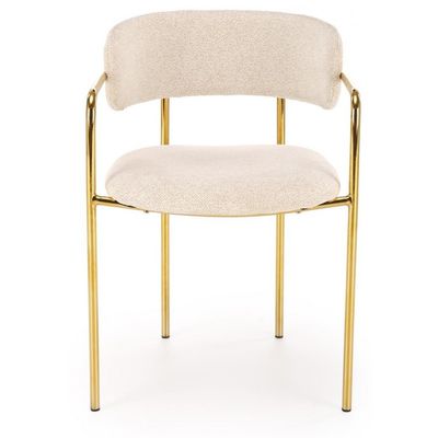 K537 Spisebordsstol - Cremefarvet