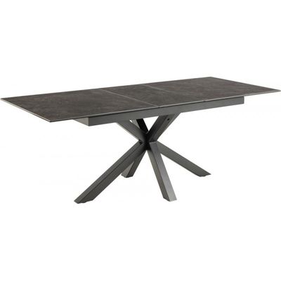 Heaven Spisebord Sort keramik 200cm kan udvides til 240 cm