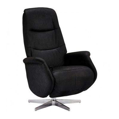 Delta Recliner Lænestol – Sort Stof