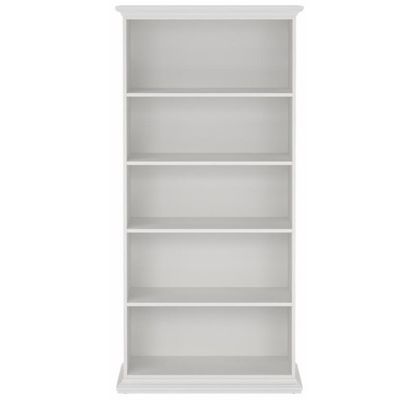 Bordeaux bogreol - Hvid