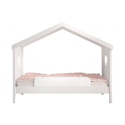 Hus seng til børn AMORI sæt – hvid, 90 × 200 cm