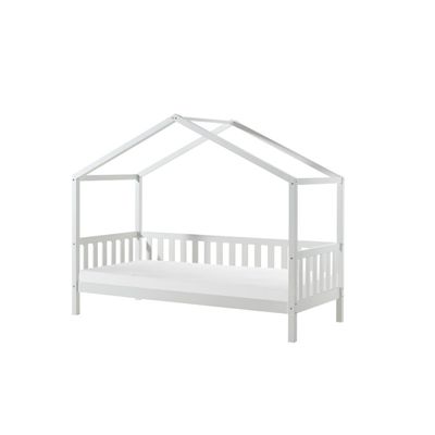 Husseng med rækværk 90 x 200 cm – Dallas sæt, hvid