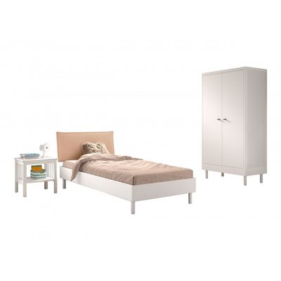 Børneværelse møbelsæt Forrest Beech 90 x 200 cm – hvid