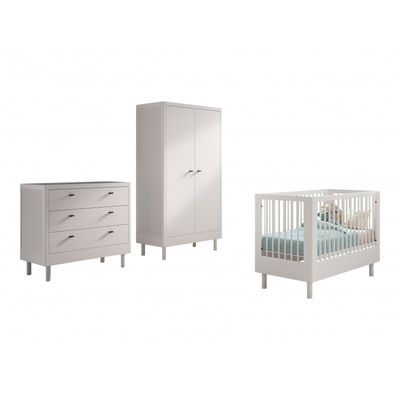 Babymøbler sæt Forrest Beech 60 × 120 cm – hvid