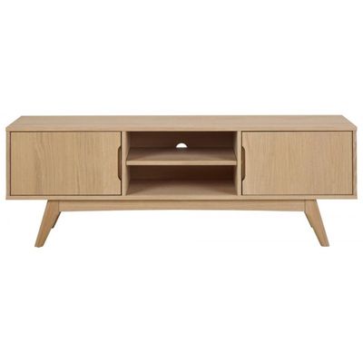 Marte Tv-bord Hvidolieret Eg 160cm