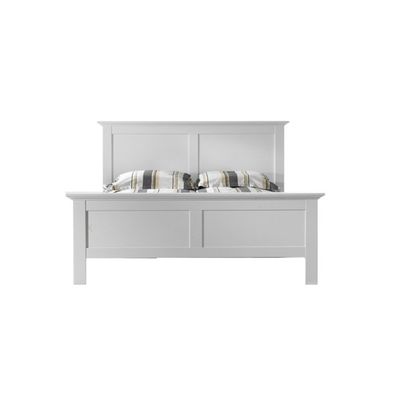 Bordeaux sengeramme 180x200 - Hvid