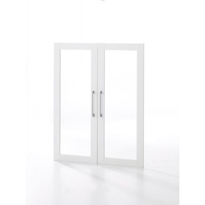 Rio 2 glaslåger - Hvid