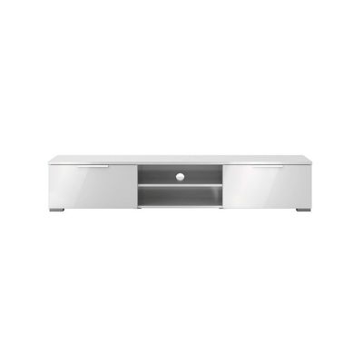 Chique tv-bord 172 cm - Hvid højglans