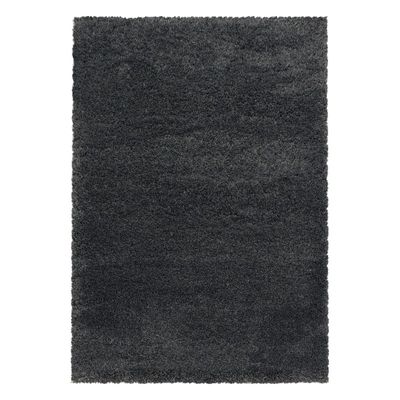 Fluffy tæppe - Grå - 120X170