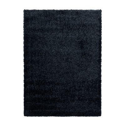 Brilliant tæppe - Sort - 120X120 (Rundt)