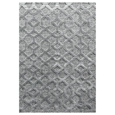 Pisa tæppe - Grå - 160X160 (Rundt)