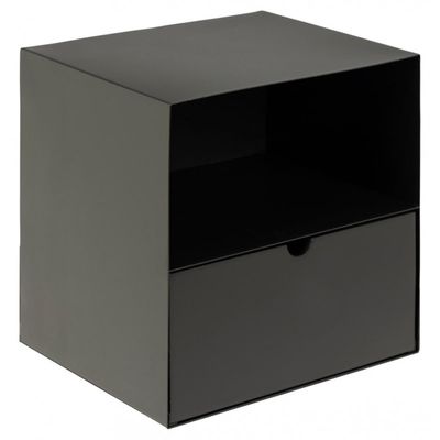 Joliet natbord sort metal