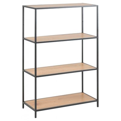 Seaford reol natur - 77 x 35 x H114 cm