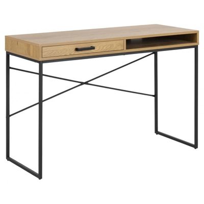 Seaford skrivebord naturlig MDF