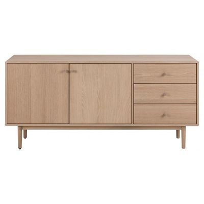 Aston skænk 160 cm - Hvidpigmenteret