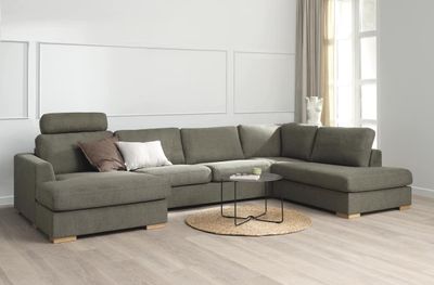 Modena U-sofa Venstrevendt - Flere farver